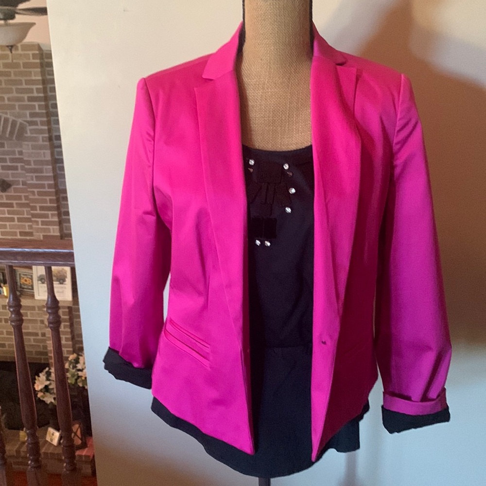 Worthington cute summer pink blazer with tags on!